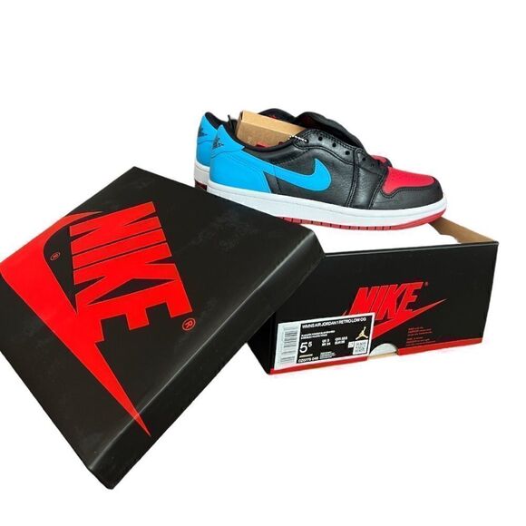 NIB WMNS Air Jordan 1 Retro Low OG “ UNC to Chicago “ - Picture 2 of 7